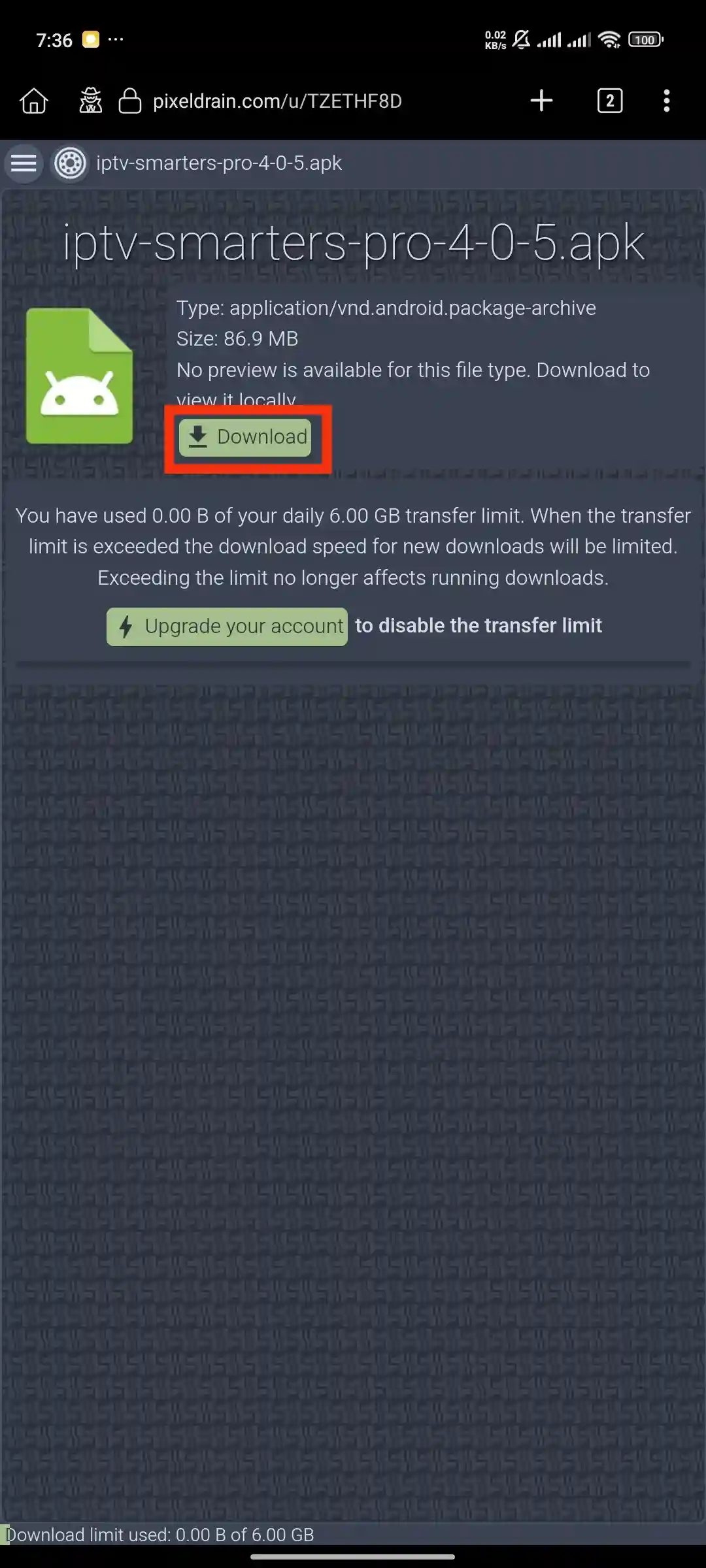 Step 2: Download the Application