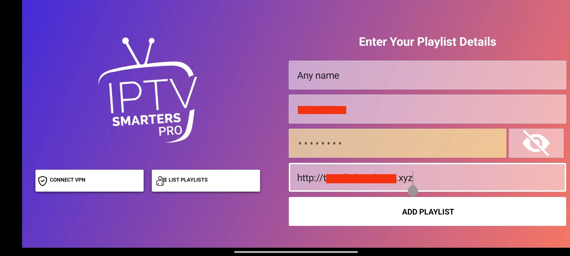 Step 6: Enter Your Login Details