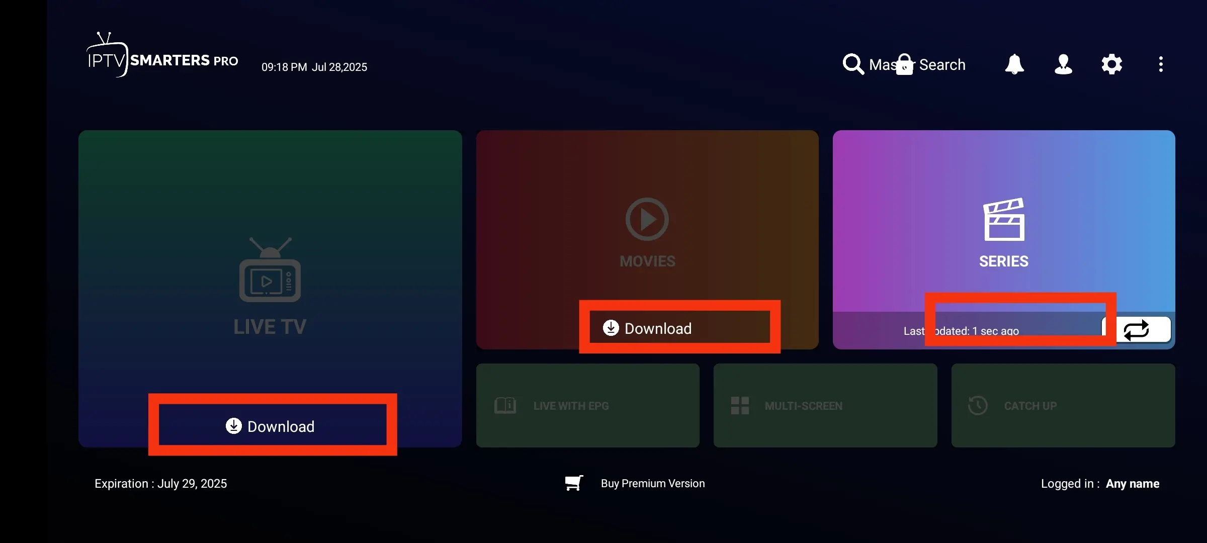 Step 7: Download Content